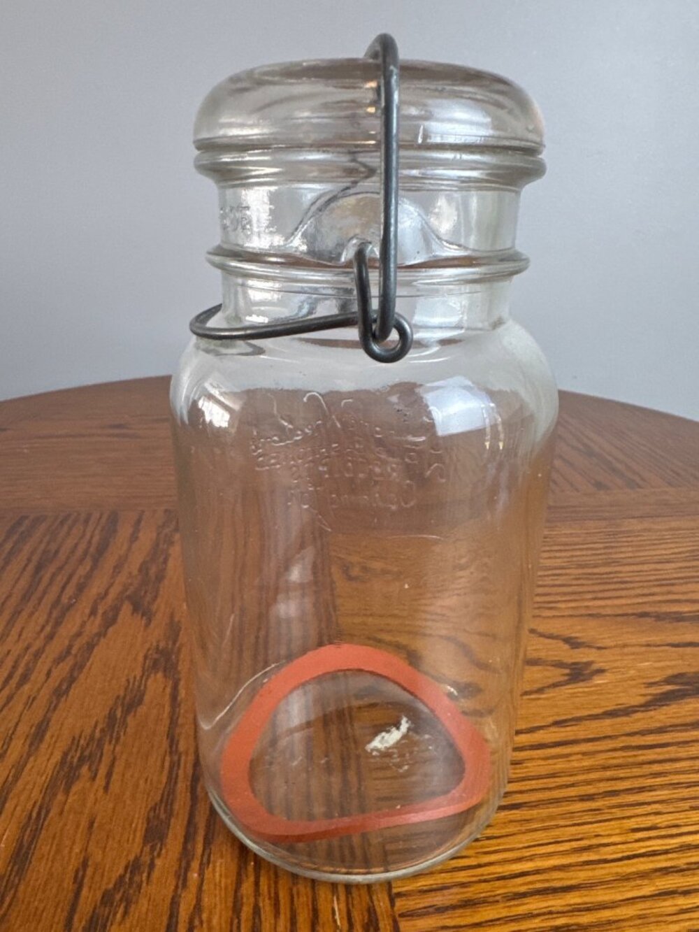 Grandma Wheaton's Old Fashioned Receipts Canning Jar - Picture 3 of 5